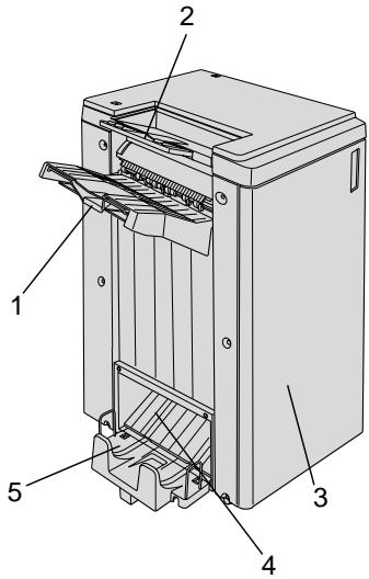 KONICA MINOLTA DI551 - Ne pas dépasser la limite de capacité de réception des plateaux ! - 1