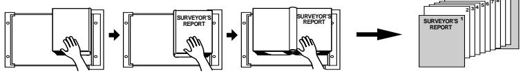 KONICA MINOLTA DI551 - Façon de procéder : faire une copie de livre - 4