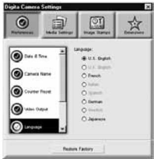 KONICA MINOLTA DIMAGE EX SOFTWARE - Set the Counter Reset. - 2