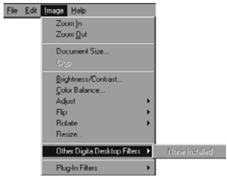 KONICA MINOLTA DIMAGE EX SOFTWARE - Digital Desktop™ Image Filters - 1
