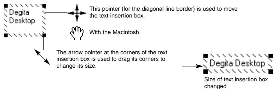 KONICA MINOLTA DIMAGE EX SOFTWARE - When all the text has been entered, click outside the box. - 2