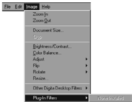 KONICA MINOLTA DIMAGE EX SOFTWARE - Plug-in Filters - 1