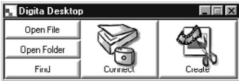 KONICA MINOLTA DIMAGE EX SOFTWARE - Click on the Open File button on the control strip. - 1