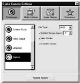 KONICA MINOLTA DIMAGE EX SOFTWARE - Set the Counter Reset. - 3