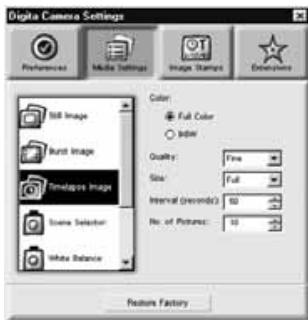 KONICA MINOLTA DIMAGE EX SOFTWARE - Media Settings - 3