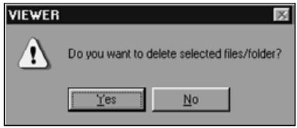 KONICA MINOLTA DIMAGE EX SOFTWARE - Select Delete from the Edit menu (Macintosh:Delete selected Images... from the Viewer menu). - 1