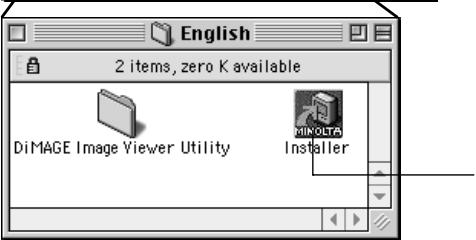 KONICA MINOLTA DIMAGE IMAGE VIEWER UTILITY 1.0 FOR DIMAGE 7&5 - For Macintosh: - 2