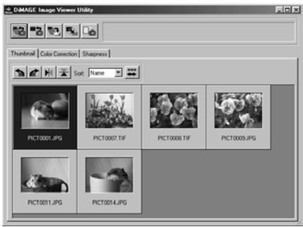 KONICA MINOLTA DIMAGE IMAGE VIEWER UTILITY 1.0 FOR DIMAGE 7&5 - Select the folder where image files are stored, and then click "Select". - 1