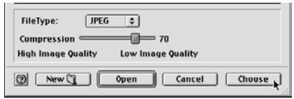 KONICA MINOLTA DIMAGE IMAGE VIEWER UTILITY 1.0 FOR DIMAGE 7&5 - Select the type of image files to save from the "File Type:" drop-down list ("File Type:" pop-up menu for Macintosh). - 2