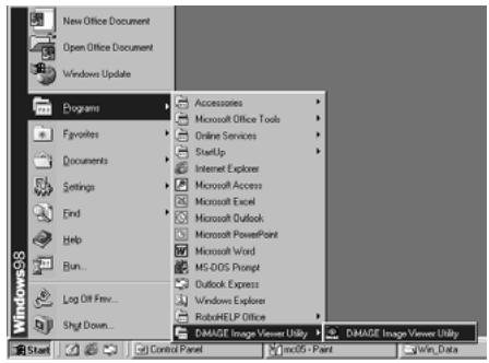 KONICA MINOLTA DIMAGE IMAGE VIEWER UTILITY 1.1 FOR DIMAGE 7&5 - For Windows®: - 1
