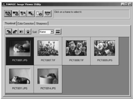 KONICA MINOLTA DIMAGE IMAGE VIEWER UTILITY 1.1 FOR DIMAGE 7&5 - Select the folder where image files are stored, and then click "Select". - 1