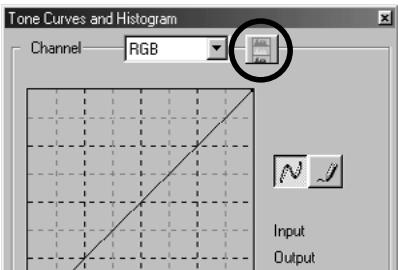 KONICA MINOLTA DIMAGE IMAGE VIEWER UTILITY 1.1 FOR DIMAGE 7/5/X/S304/S404 - Histogram Correction – To Correct RGB Channels Separately: - 1