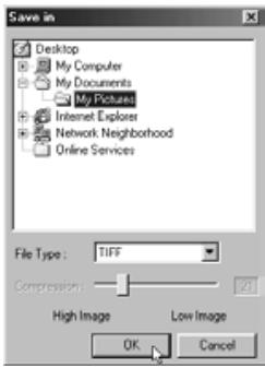 KONICA MINOLTA DIMAGE IMAGE VIEWER UTILITY FOR DIMAGE S304 - Click the "Save an Image" button in the main window. - 1