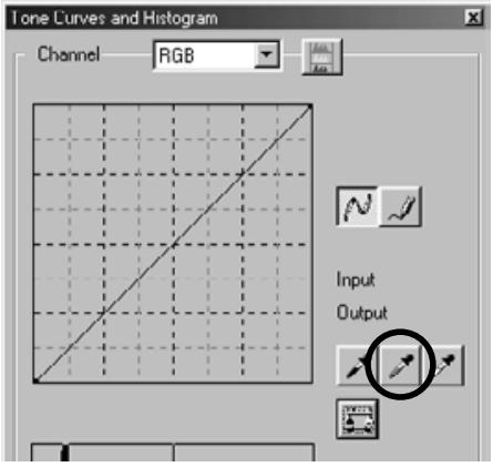 KONICA MINOLTA DIMAGE IMAGE VIEWER UTILITY FOR DIMAGE S304 - To Correct Images Using the "Gray Point" Button: - 1