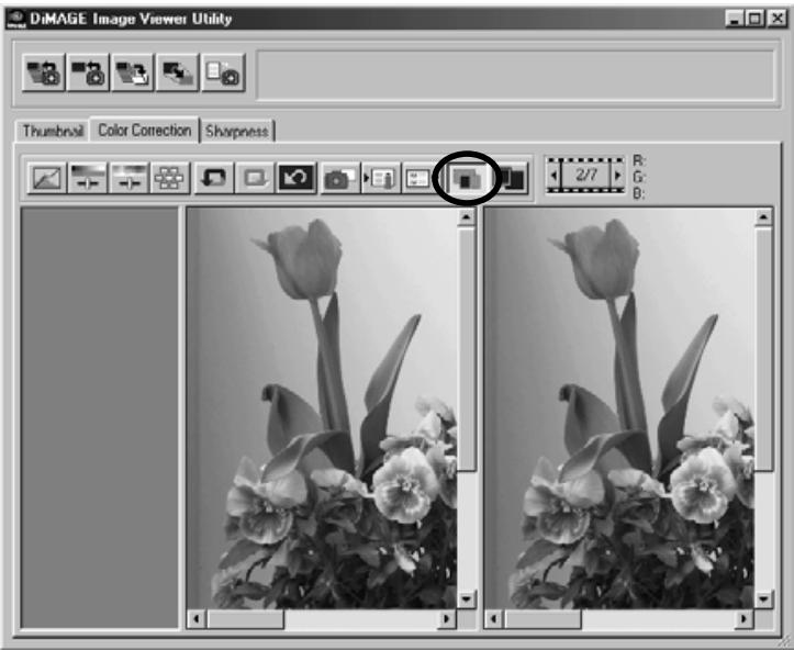 KONICA MINOLTA DIMAGE IMAGE VIEWER UTILITY FOR DIMAGE S304 - To Compare the Pre/Post Correction Images: - 1