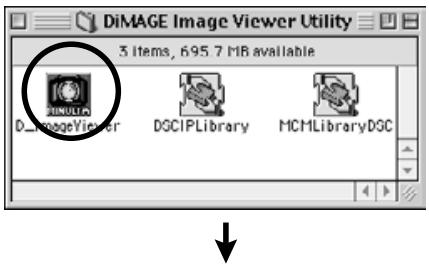 KONICA MINOLTA DIMAGE IMAGE VIEWER UTILITY FOR DIMAGE S304 - For Macintosh: - 1