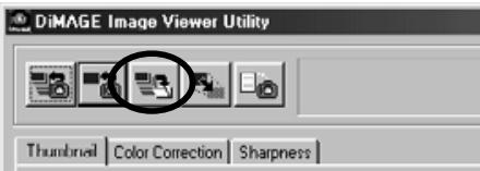 KONICA MINOLTA DIMAGE IMAGE VIEWER UTILITY FOR DIMAGE S304 - Select the thumbnail that you wish to save. - 1