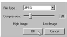 KONICA MINOLTA DIMAGE IMAGE VIEWER UTILITY FOR DIMAGE S304 - Select the type of image files to save from the "File Type:" drop-down list ("File Type:" pop-up menu for Macintosh). - 1