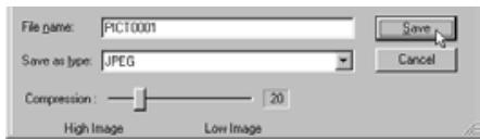 KONICA MINOLTA DIMAGE IMAGE VIEWER UTILITY FOR DIMAGE S304 - Click the "Save an Image" button in the main window. - 2