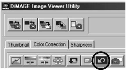KONICA MINOLTA DIMAGE IMAGE VIEWER UTILITY FOR DIMAGE S304 - To Undo All Color Corrections: - 1