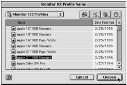 KONICA MINOLTA DIMAGE IMAGE VIEWER UTILITY FOR DIMAGE S304 - Select the "Use ICC profile" option from the "Output Color Space" pop-up menu. - 1