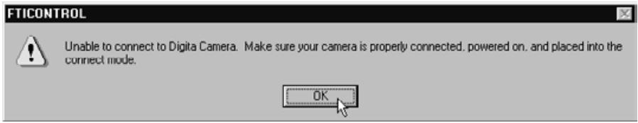 KONICA MINOLTA DIMAGE RD3000 SOFTWARE - WHEN THE CAMERA PANEL DOES NOT OPEN - 1