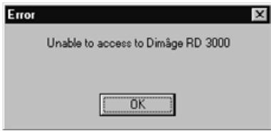 KONICA MINOLTA DIMAGE RD3000 SOFTWARE - WHEN THE CAMERA PANEL DOES NOT OPEN - 2
