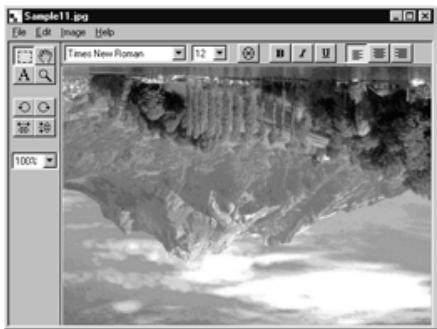 KONICA MINOLTA DIMAGE RD3000 SOFTWARE - On the Image menu, point to Rotate, and select 90^ Left, 90^ Right or 180^ . - 5