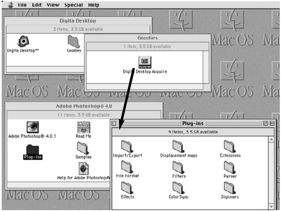 KONICA MINOLTA DIMAGE RD3000 SOFTWARE - Installing the Adobe Photoshop plug-in module - 1