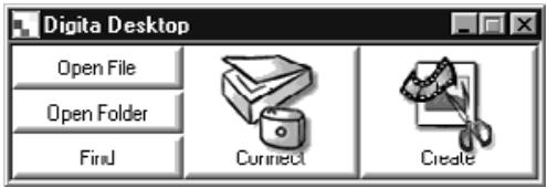 KONICA MINOLTA DIMAGE RD3000 SOFTWARE - Opening Digita Desktop as an independent application - 1