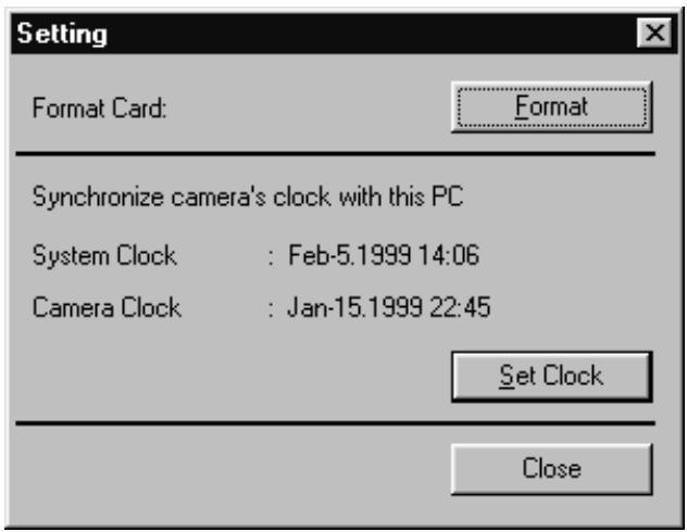 KONICA MINOLTA DIMAGE RD3000 SOFTWARE - Click the Setting button. - 2