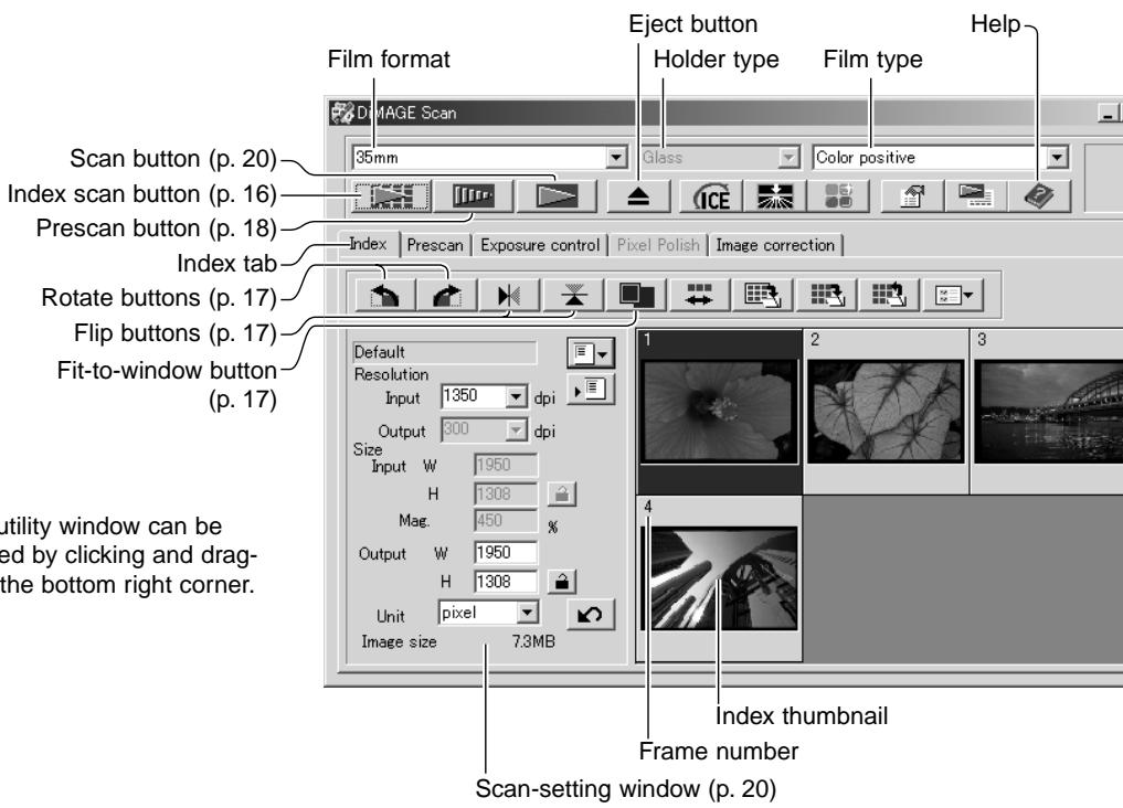 KONICA MINOLTA DIMAGE SCAN 1.1 - Scanner setup - 2