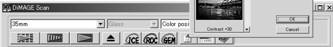 KONICA MINOLTA DIMAGE SCAN 1.1 - Loading image-correction Jobs - 1