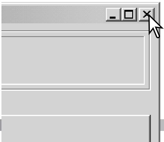 KONICA MINOLTA DIMAGE SCAN 1.1 - Quitting the DiIMAGE Scan Utility - 1