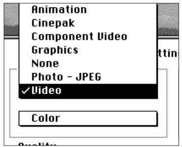 KONICA MINOLTA DIMAGE V SOFTWARE-MAC - RECOMPRESSING MOVIE FILES - 4
