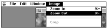 KONICA MINOLTA DIMAGE V SOFTWARE-MAC - MAGNIFYING OR REDUCING THE VIEW - 2