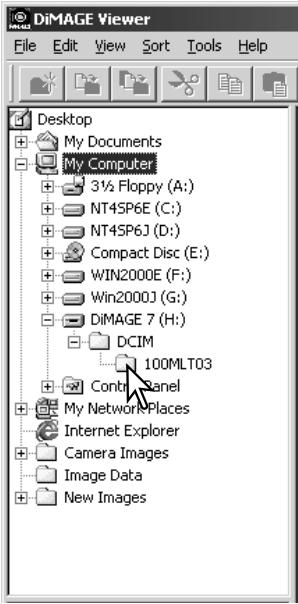 KONICA MINOLTA DIMAGE VIEWER VER2.2 - LOADING IMAGE FILES - 1