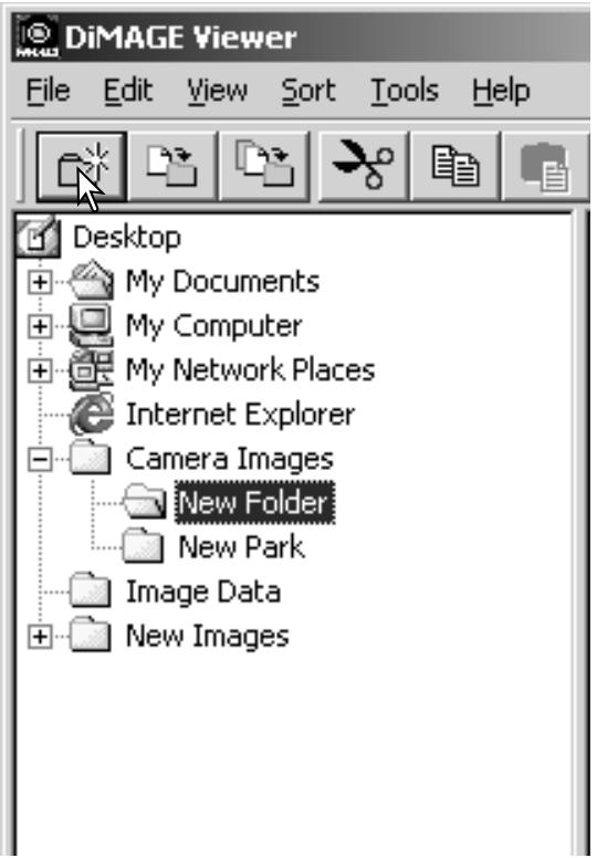 KONICA MINOLTA DIMAGE VIEWER VER2.2 - CREATING FOLDERS - 2