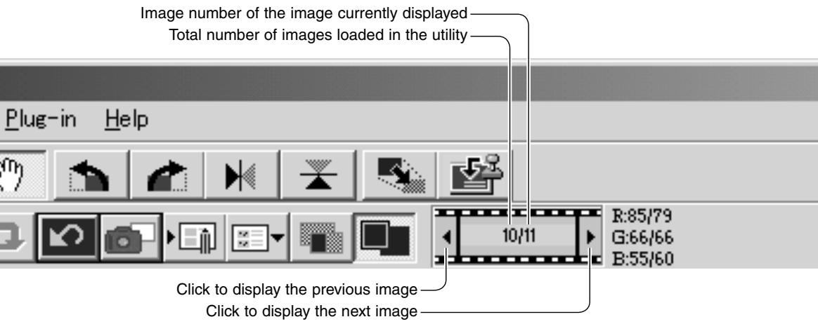 KONICA MINOLTA DIMAGE VIEWER VER2.2 - DISPLAYING IMAGES IN THE IMAGE-CORRECTION WINDOW - 3