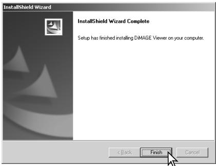 KONICA MINOLTA DIMAGE VIEWER VER2.2 - INSTALLING THE DAMAGE VIEWER - WINDOWS - 6