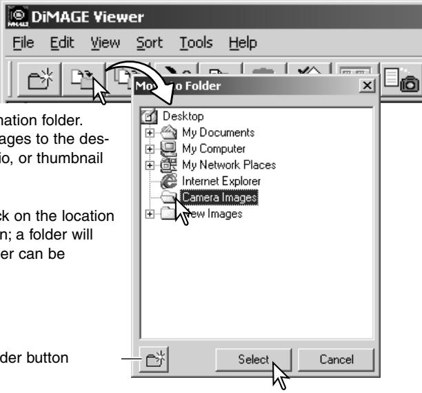 KONICA MINOLTA DIMAGE VIEWER VER2.2 - MOVING IMAGES TO ANOTHER FOLDER - 2