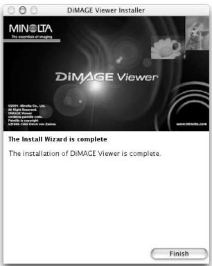 KONICA MINOLTA DIMAGE VIEWER VER2.2 - INSTALLING THE DAMAGE VIEWER - MACINTOSH - 7