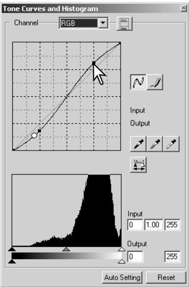 KONICA MINOLTA DIMAGE VIEWER VER2.2 - USING THE TONE CURVE - 2