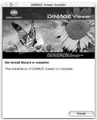 KONICA MINOLTA DIMAGE VIEWER VER2.3 - INSTALLING THE DIMAGE VIEWER - MACINTOSH - 7