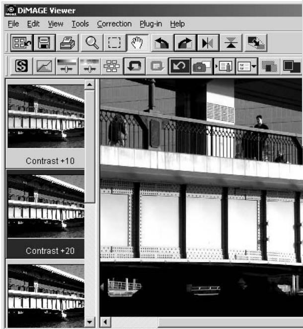 KONICA MINOLTA DIMAGE VIEWER VER2.3 - LOADING IMAGE-CORRECTION JOBS - 3