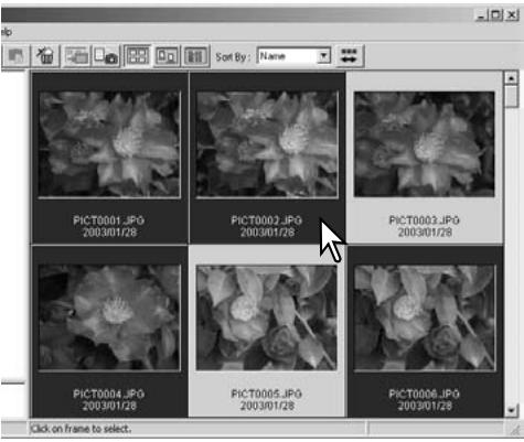 KONICA MINOLTA DIMAGE VIEWER VER2.3 - MOVING IMAGES TO ANOTHER FOLDER - 1