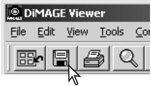 KONICA MINOLTA DIMAGE VIEWER VER2.3 - SAVING AN IMAGE - 1