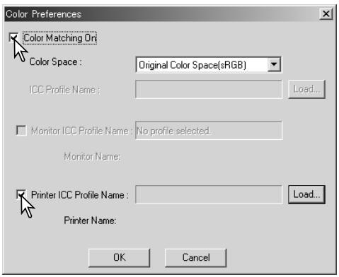 KONICA MINOLTA DIMAGE VIEWER VER2.3 - USING PRINTER ICC PROFILES - 1