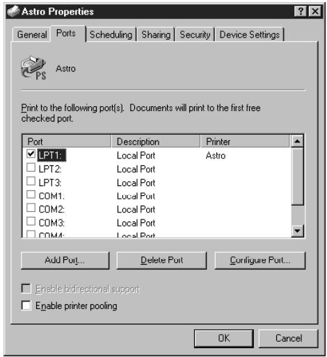 KONICA MINOLTA FIERY X2E FOR CF910 - Completing the Windows NT 4.0 TCP/IP connection - 1