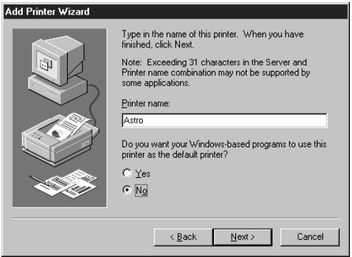 KONICA MINOLTA FIERY X2E FOR CF910 - Setting up PostScript printing with Windows NT 4.0 - 7